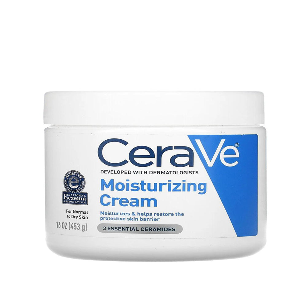 CeraVe (L’oreal) Moisturizing Cream – Moisturizes & Helps Restore Skin - 16oz/453g