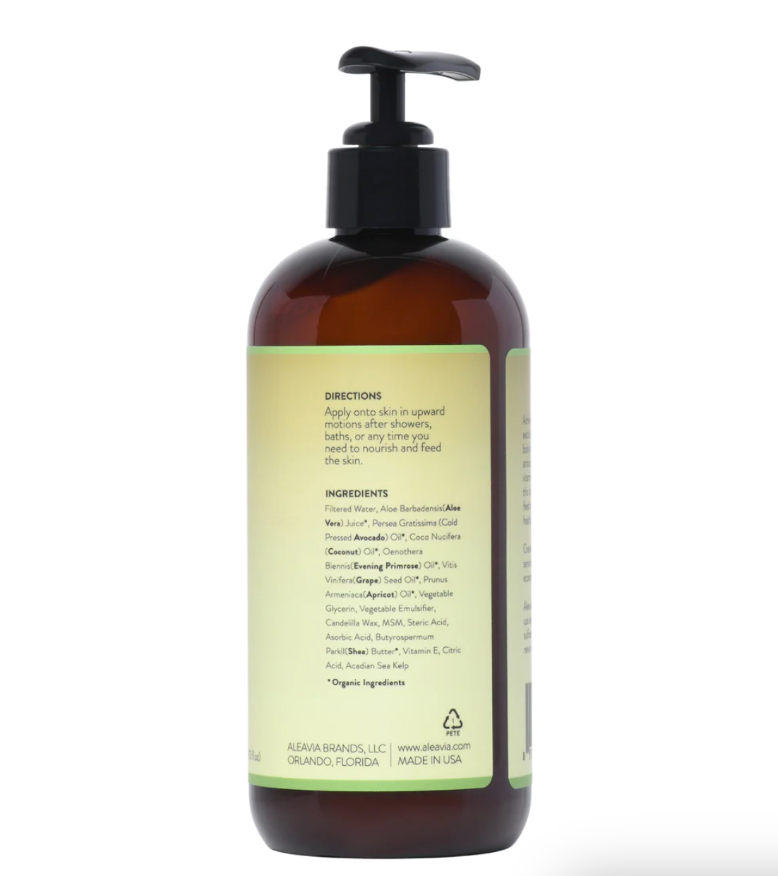 Aleavia Prebiotic Lotion with Acadian Sea Kelp