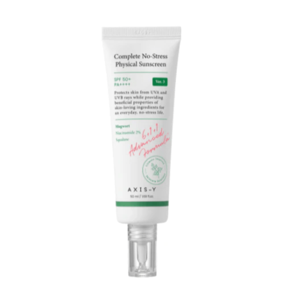 Axis-Y - Complete No Stress Physical Sunscreen SPF50+ PA++++ - 50ml