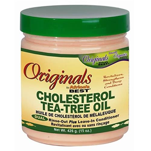 Africa's Best Cholesterol Tea Tree Oil Conditioner Creme 15Oz