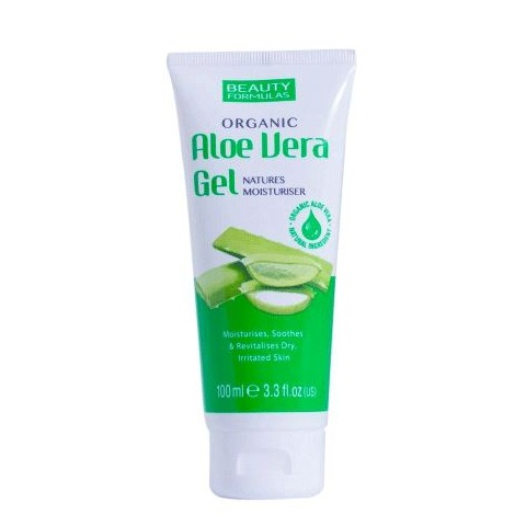 Beauty Formulas Organic Aloe Vera Gel 100ml