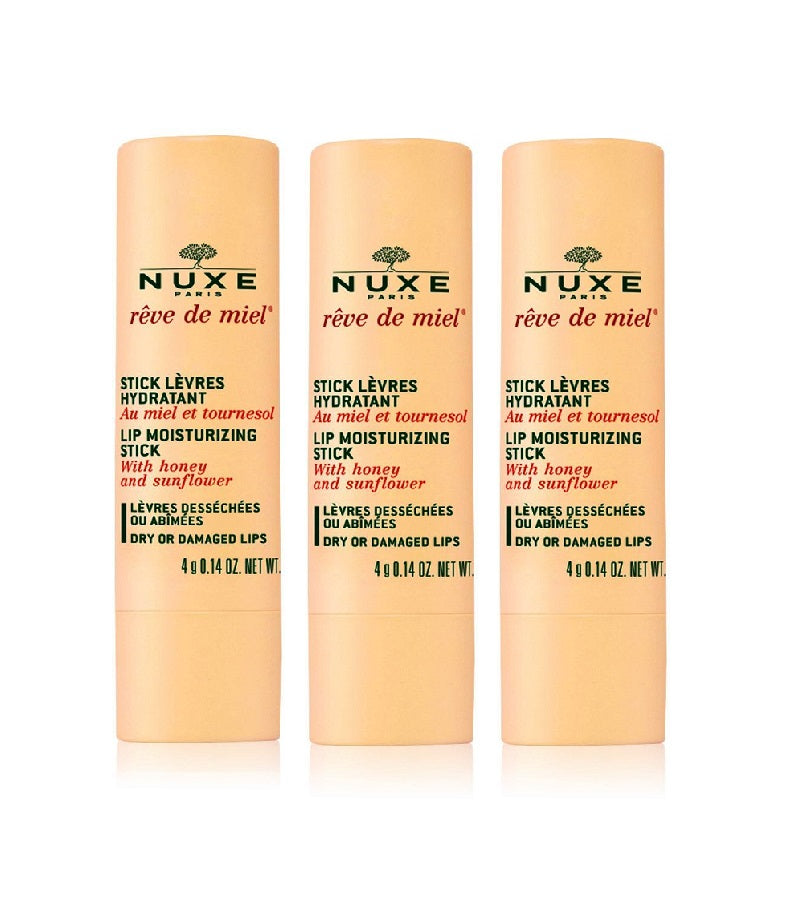 3xPack NUXE Reve de Miel Lip Balm - 16 g